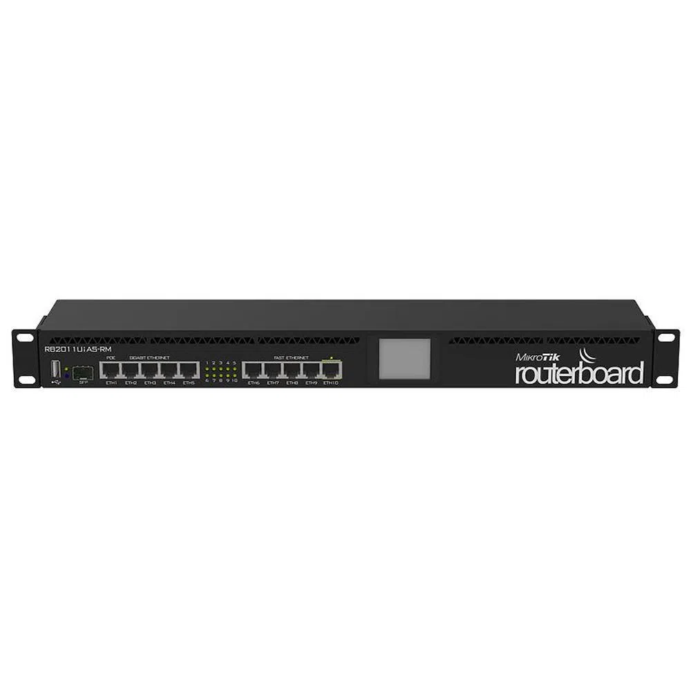 roteador mikrotik routerboard rb2011uias-rm